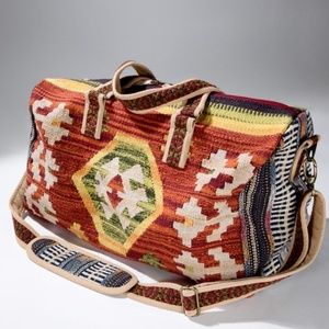 NWT Aztec Weekender Tote Duffle Bag